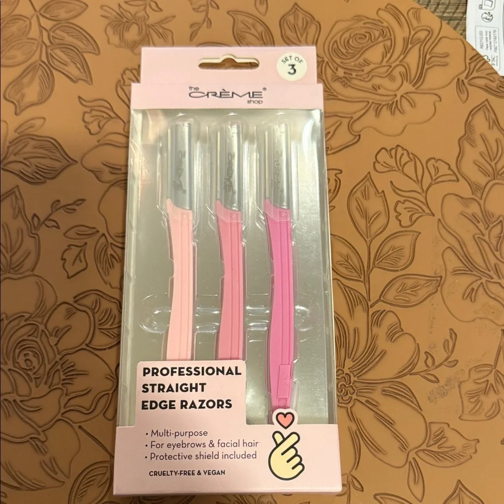 5/$25 The crème shop Professional Straight Edge Razors -